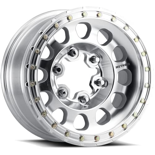 Beadlock Method Race Wheels 103 Machined Wheel RAW (17 x 9. inches /8 x 170 mm, -12 mm Offset)
