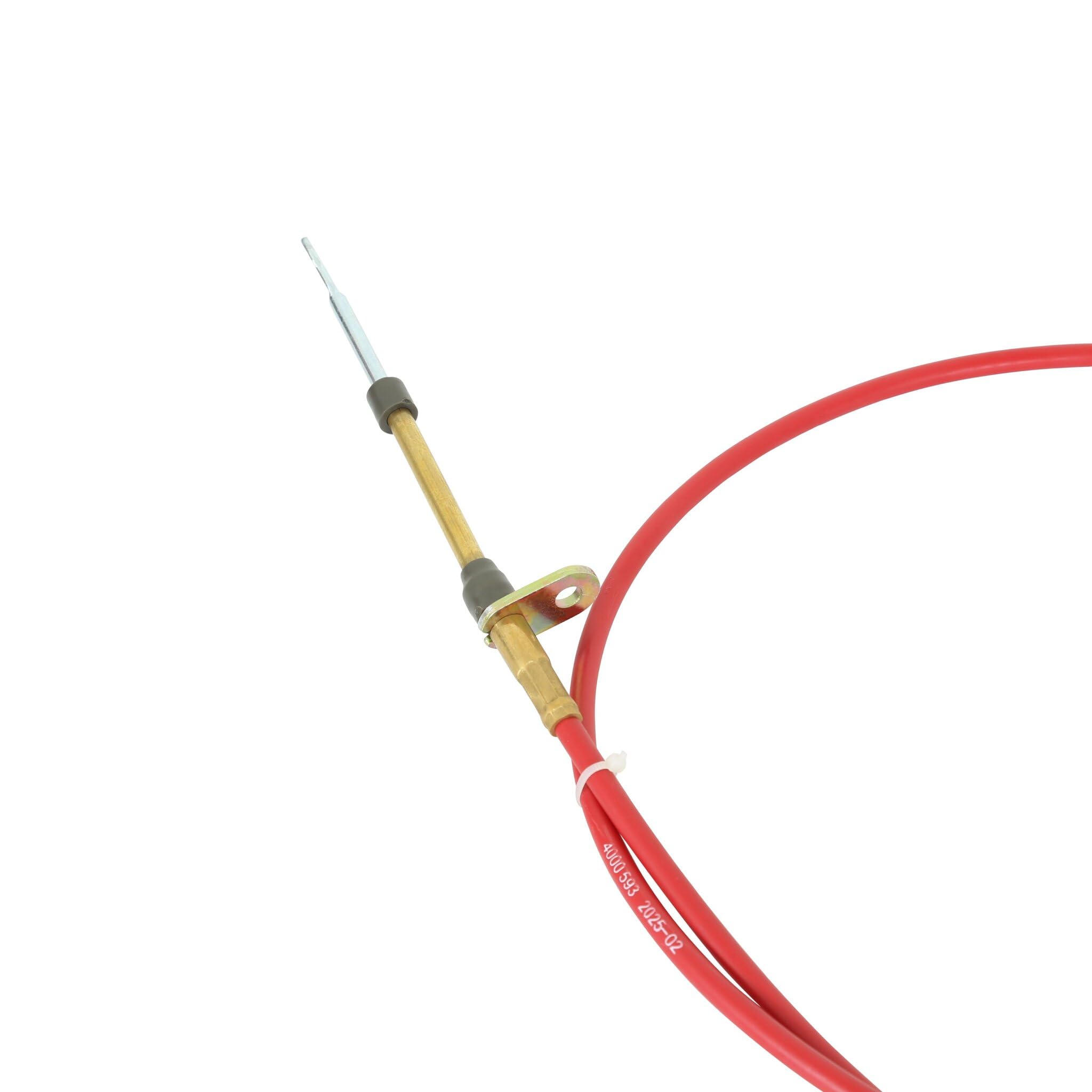 5' Long B&M Performance Shifter Cable , Red 80605