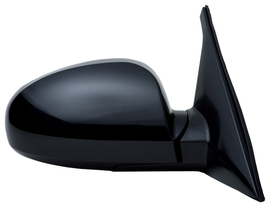 Fit System Mirror Passenger Side for Kia Optima EX, SE Model, Black, PTM, Foldaway, Heated Power