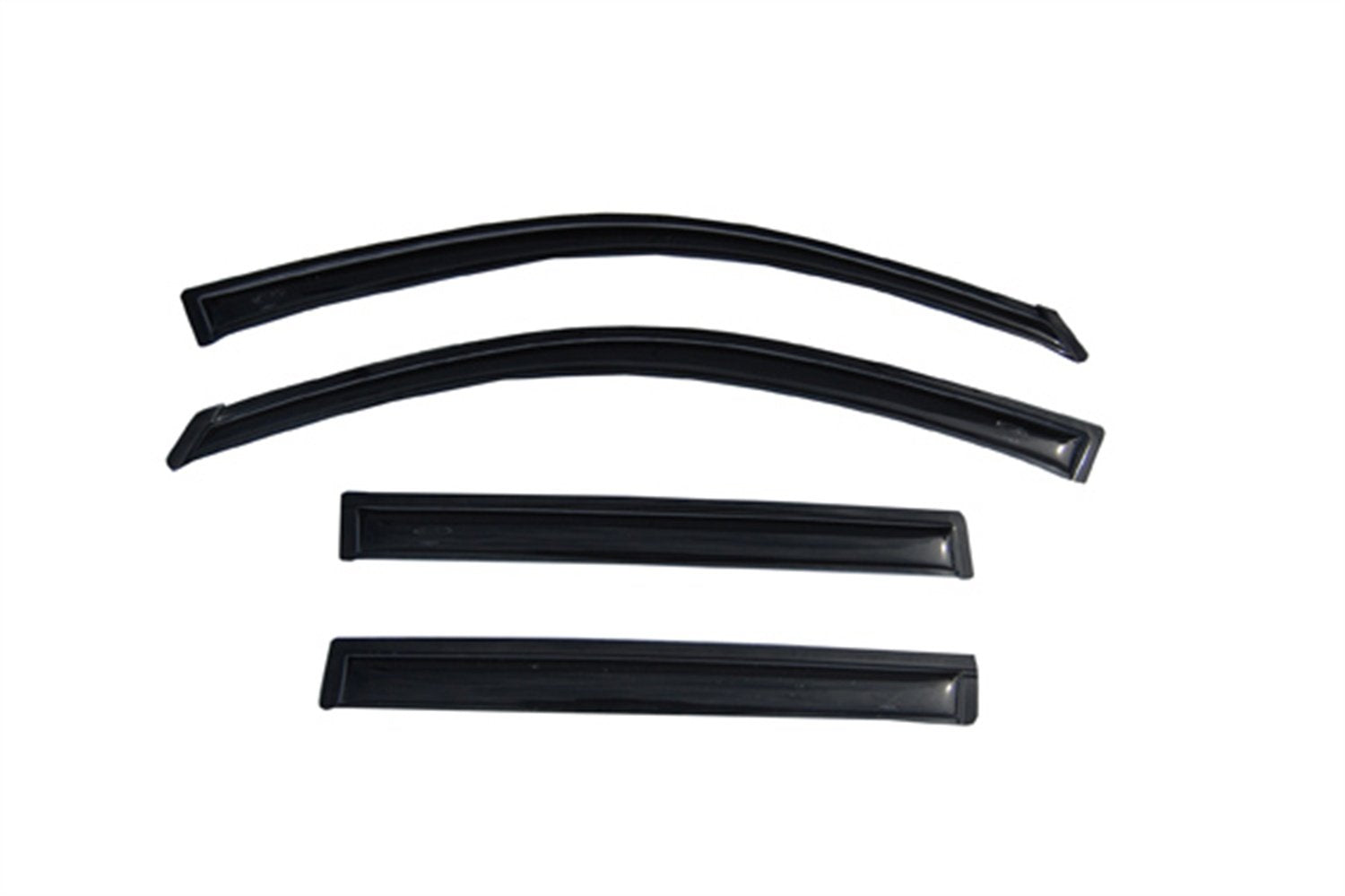 Original Ventvisor Auto Vent Shade 94063 Dark Smoke Side Window Deflector 4pc Set For 2008-2013 Toyota Hi