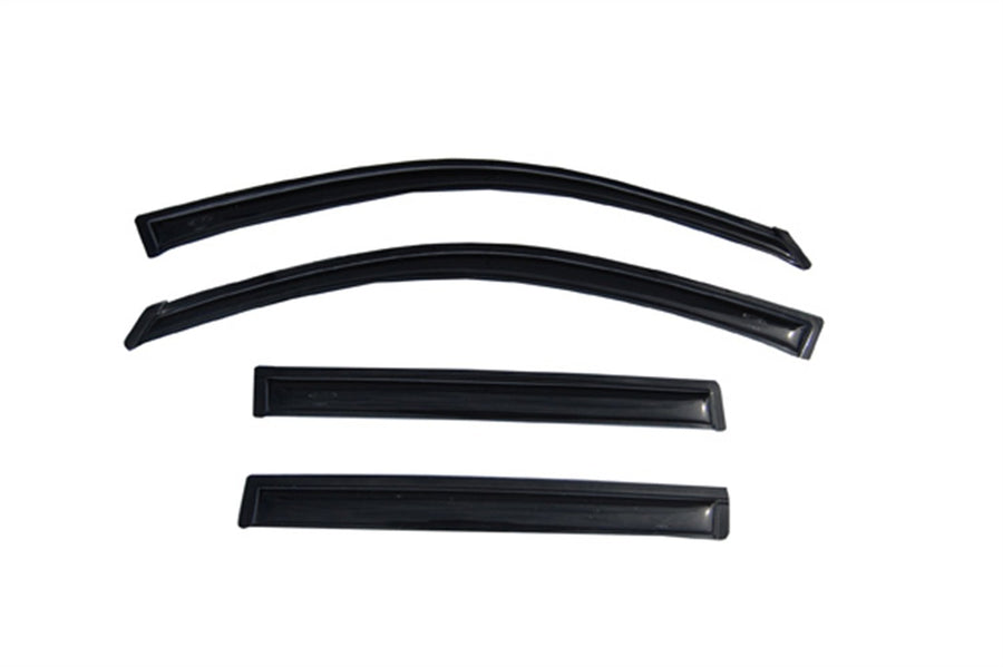Original Ventvisor Auto Vent Shade 94063 Dark Smoke Side Window Deflector 4pc Set For 2008-2013 Toyota Hi