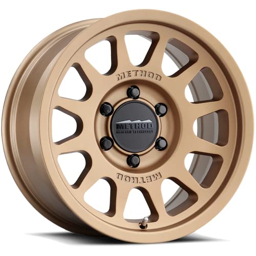 Bronze Method Race Wheels 703 TRANSIT Wheel with Method (16 x 6.5 inches /6 x 180 mm, 90 mm Offset)