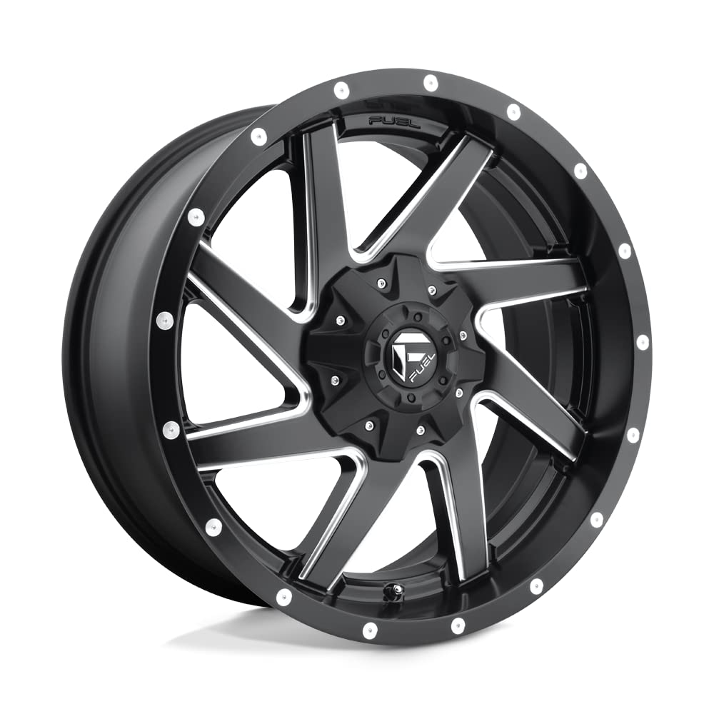 1PC Fuel D594 20X10 8X6.5 MT-BLK-MIL -18MM - D59420008247