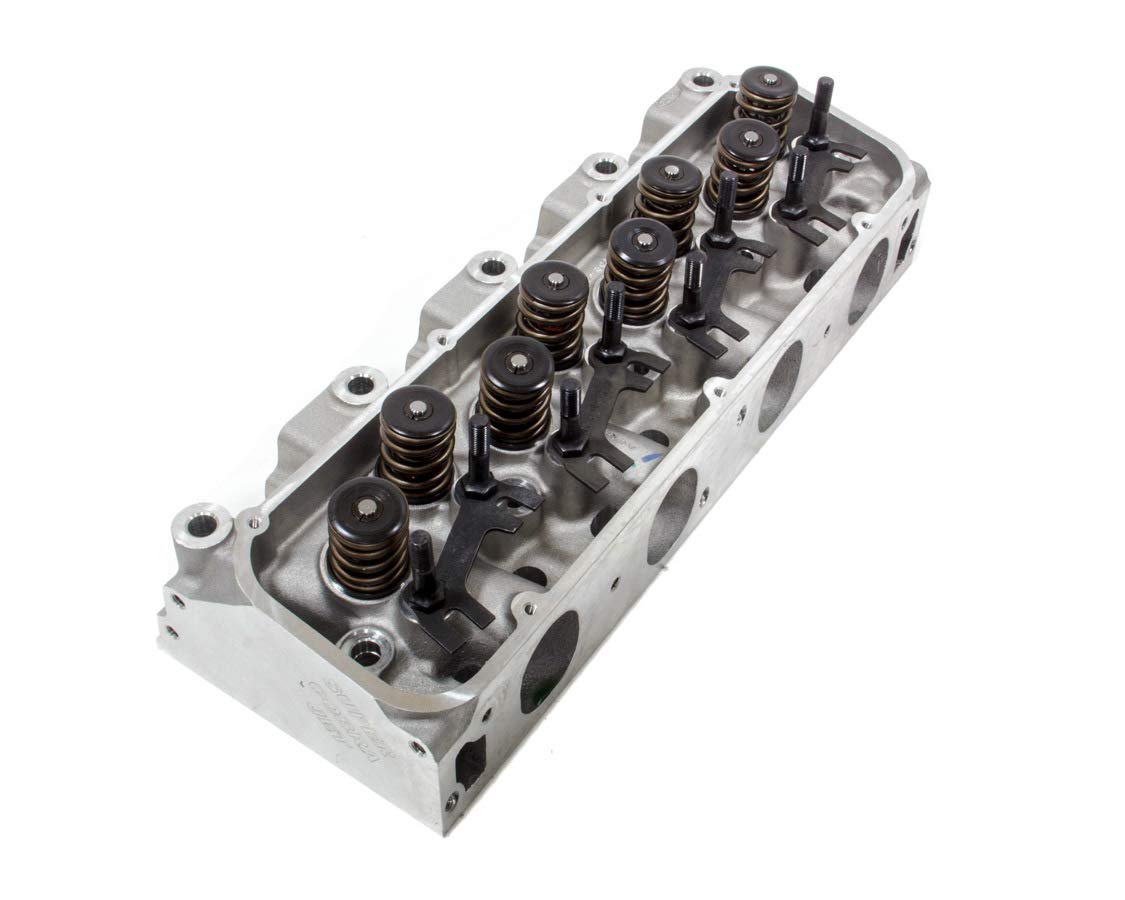 Super Cobra Jet Ford Cylinder Head, Assembled, 2.020/1.760 in Valves, 290 cc Intake, 72 cc Chamber, Dual Spring, Aluminum, Big Block Ford, Each