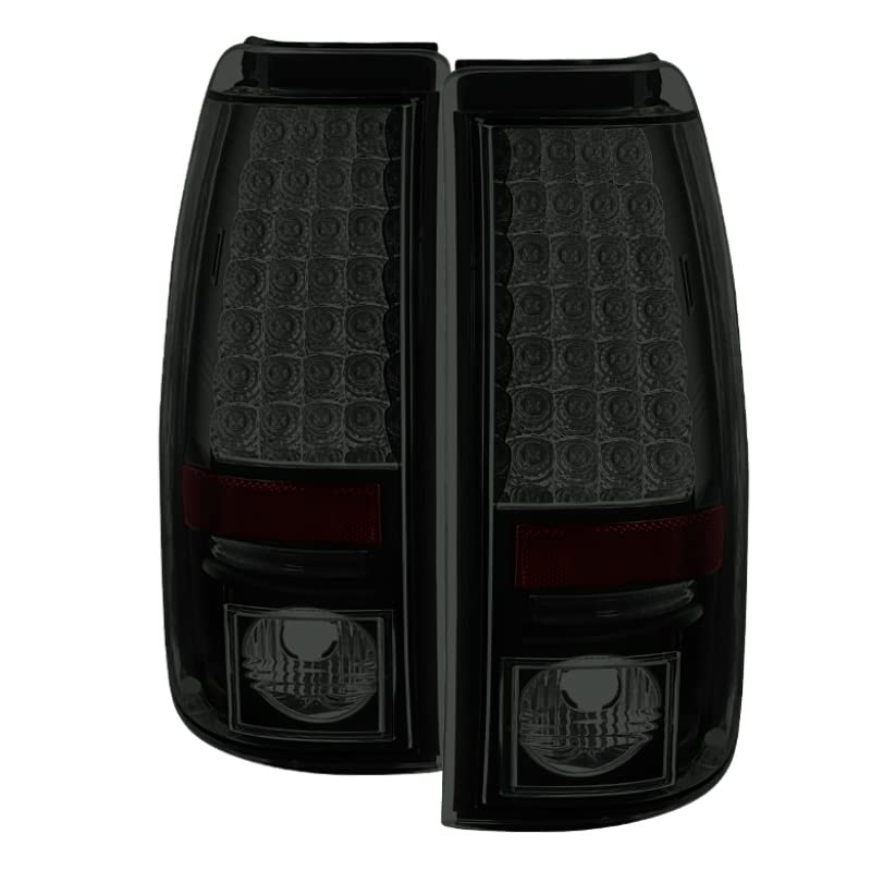 Spyder Auto 5078025 Spyder Chevy Silverado 1500/2500 03-06 and 2007 Silverado Classic ( Does Not Fit Stepside ) LED Tail Lights - Black Smoke