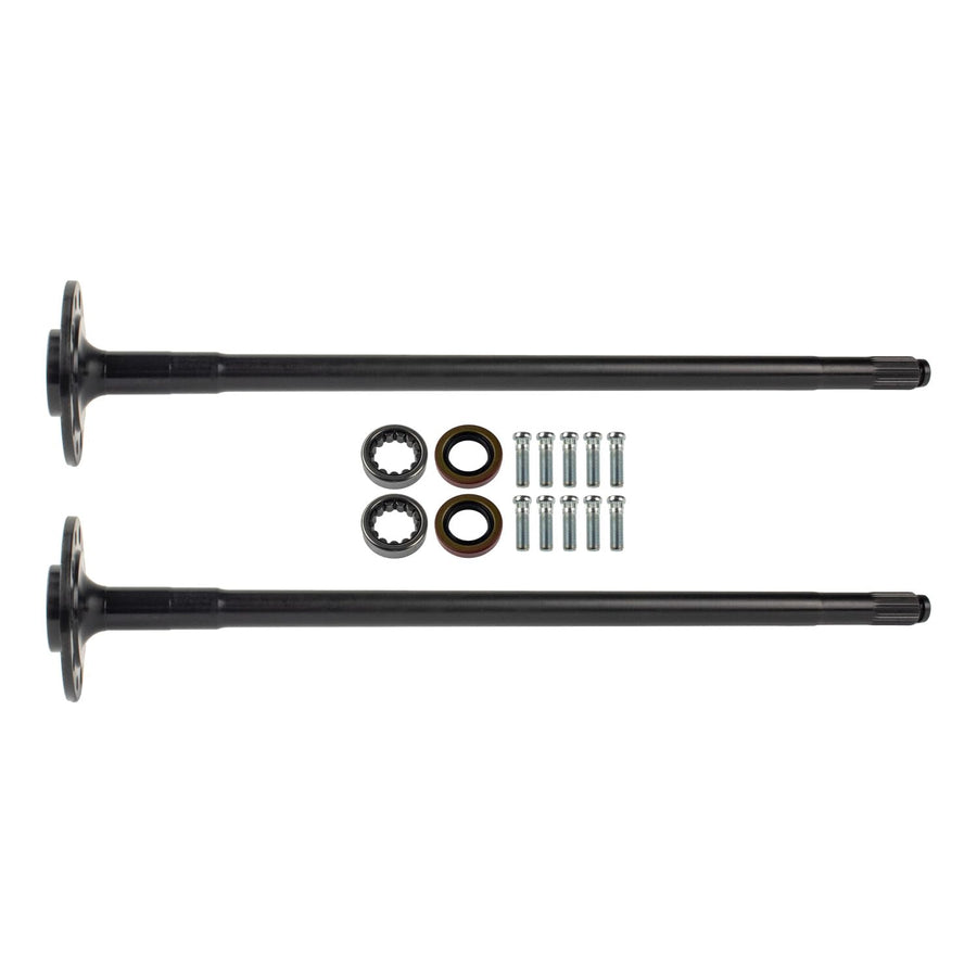 TEN Factory MG22100 Spline Drive Axle Shaft Assembly for GM 8.5, 5-Bolt 28 Spline Left and Right Fits Chevrolet Camaro/Chevelle/Nova (1965–1972) Replaces Alloy USA 12100 GM 8.2 Rear Axles