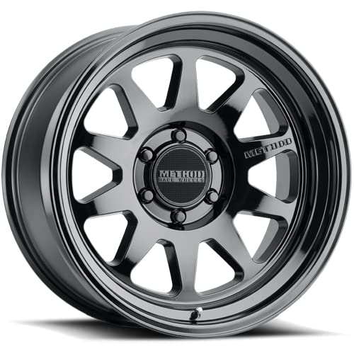 Black Method Race Wheels 316 Wheel with Gloss (20 x 9. inches /8 x 170 mm, 18 mm Offset)