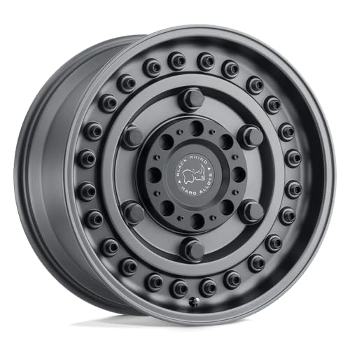 ARMORY Black Rhino Hard Alloys 16X8, 6X5.5, 4.11, -10mm GUN BLACK - 1680ARY-06140G12