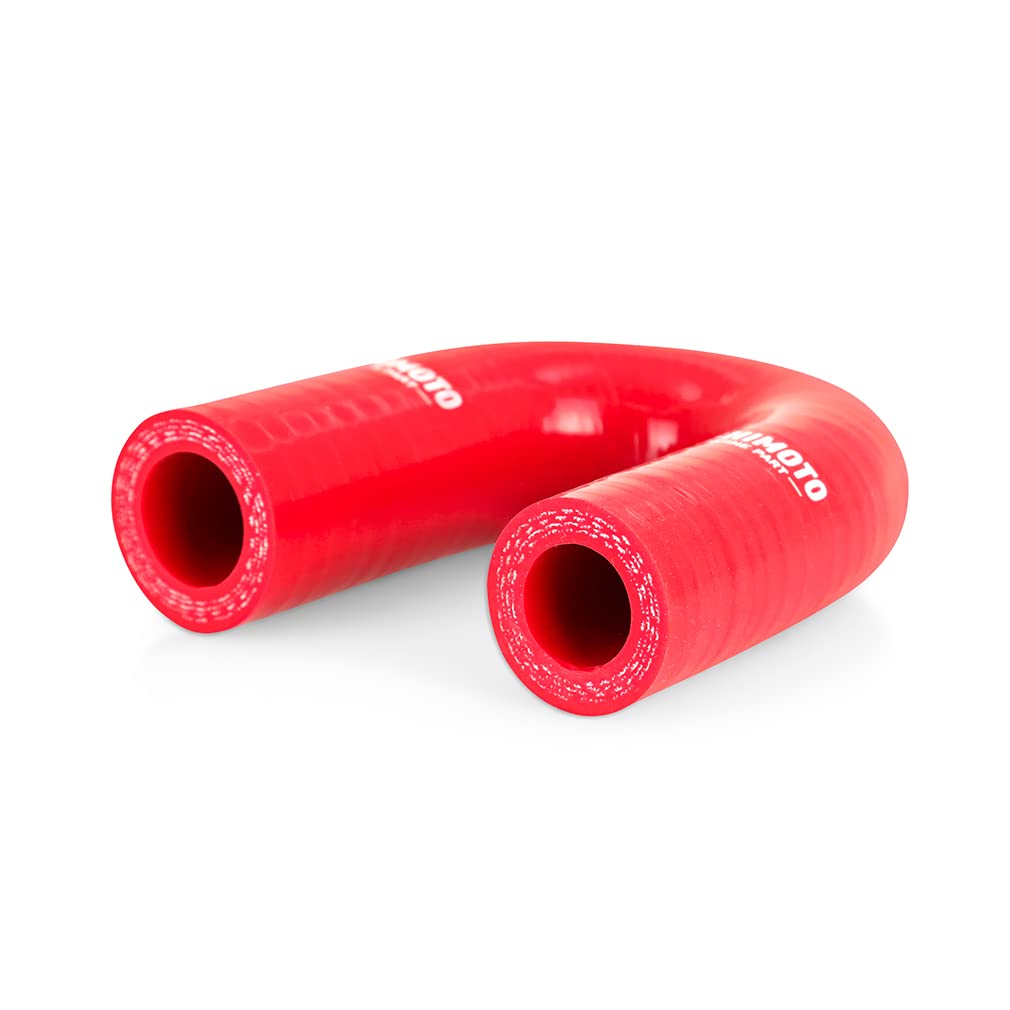 GM LS V8 Mishimoto Heater Core Bypass Hose, Red Silicone