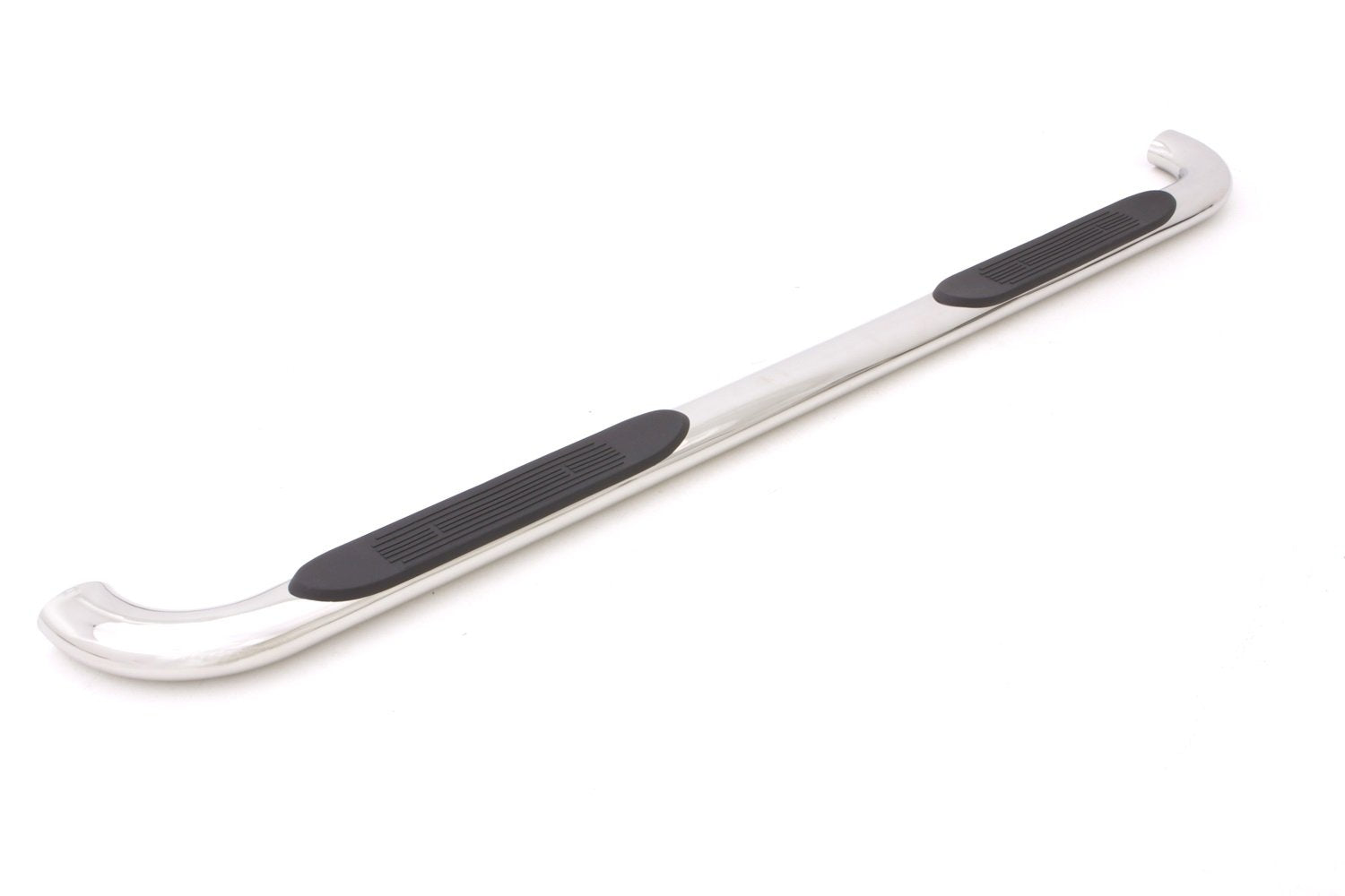 Lund 4" Oval Bent Polished Stainless Steel Nerf Bars for 1997-2003 Ford F-150 SuperCab 4-Door (Includes 1997-1998 3-Door Cab)