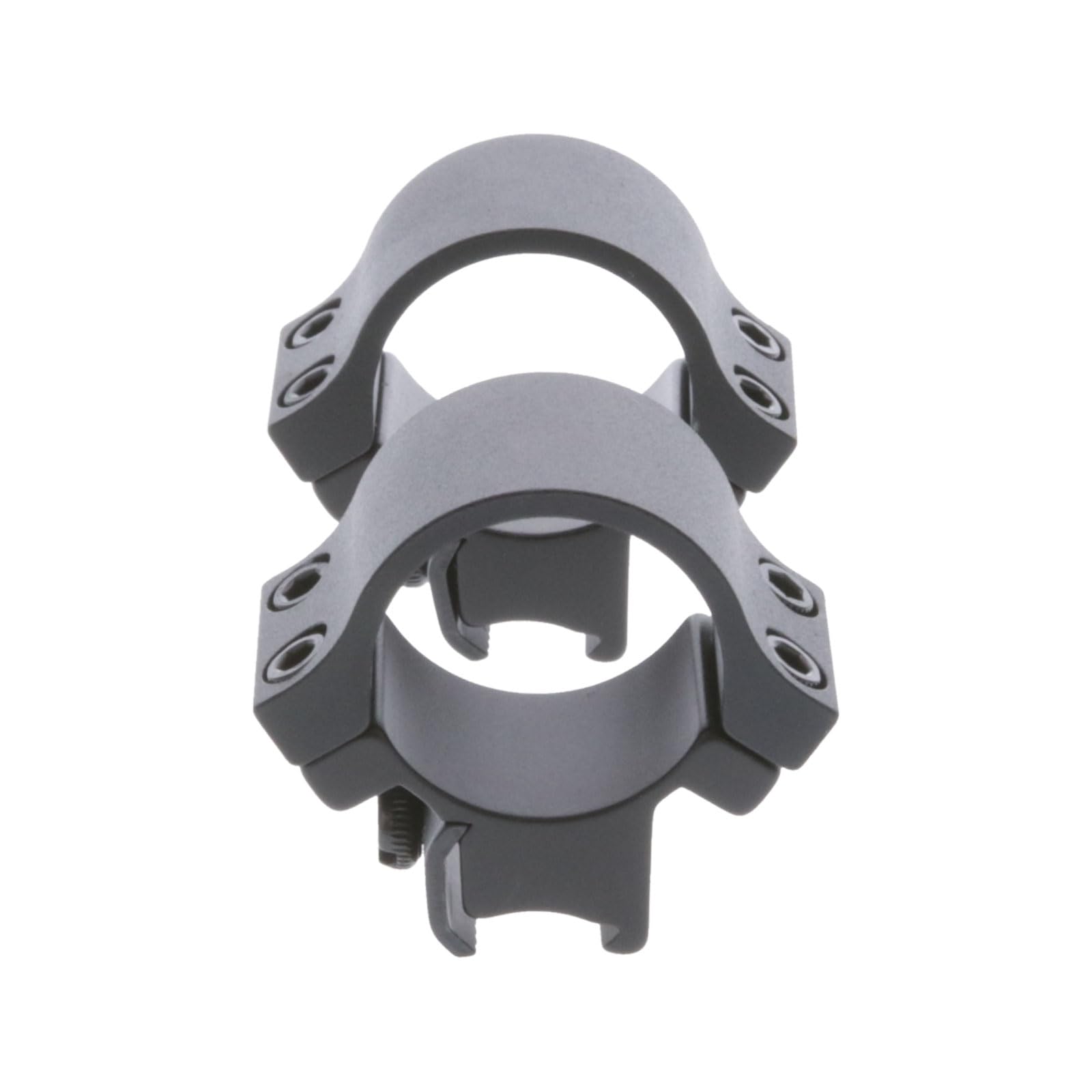 Lightweight TRUGLO Scope Rings | Tactical Hunting Shooting Versatile Durable Aluminum Mounting Accessory for 1" Tube Scope | for Rimfire/Airgun Rails | Medium (4 Screws per Ring)