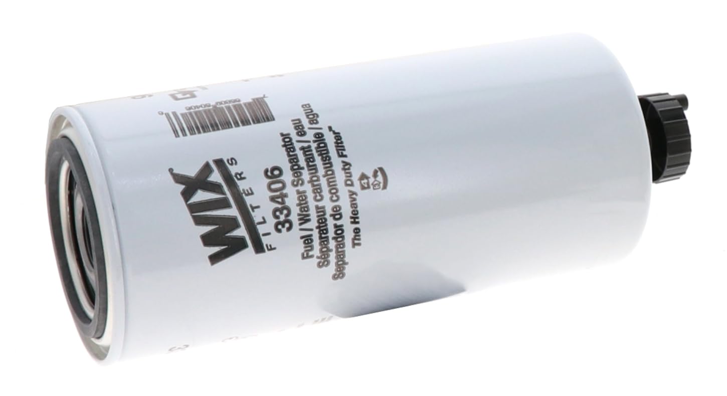 WIX Filters - Heavy Duty 33406 Spin On Fuel Water Separator, Pack of 1
