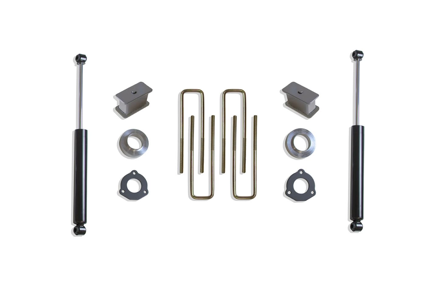 Lift Blocks MaxTrac 900430 Incl. 2.5 in. Spacers U Bolts 3 in. Lift MaxTrac Shocks