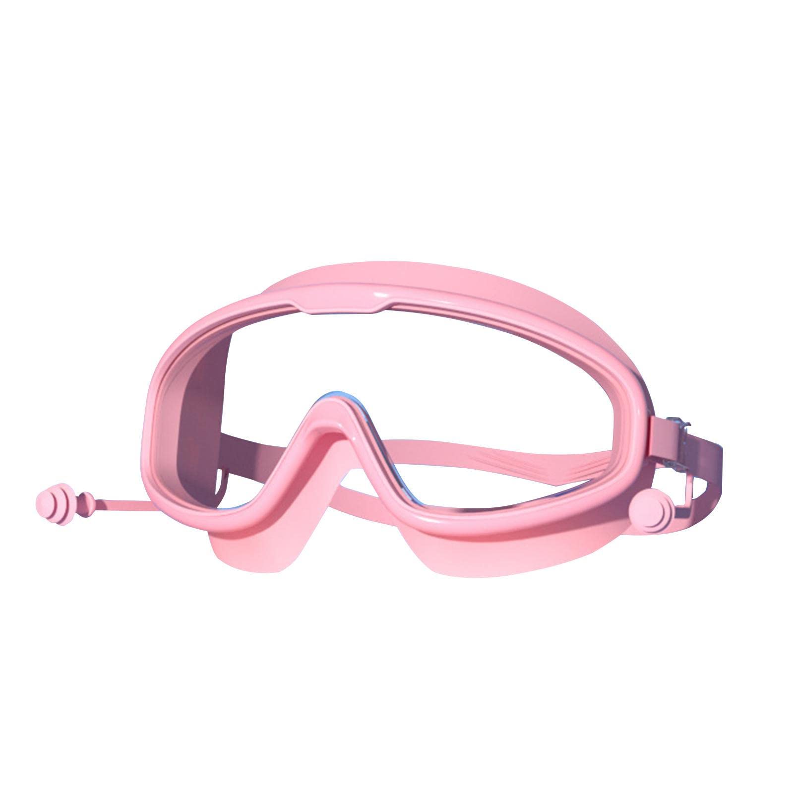 Swimming Goggles Ziurmut for Children | Clear Vision Diving Goggles for Children, UV Protection Anti-Fog Design for Free Diving and Fishing Strap Cover