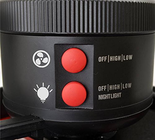 BaseCamp Mr. Heater F235100 Tent Fan with LED Light