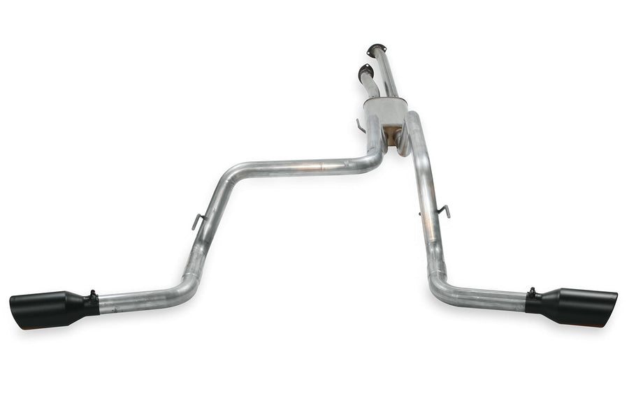 Flowmaster FlowFX 717664 Cat-Back Exhaust Kit 2.5 Inch 409 Stainless Steel 4.5 Inch Black Ceramic Tips Compatible with 2009-2021 Toyota Tundra 4.0L 4.6L 4.7L 5.7L 2/4WD