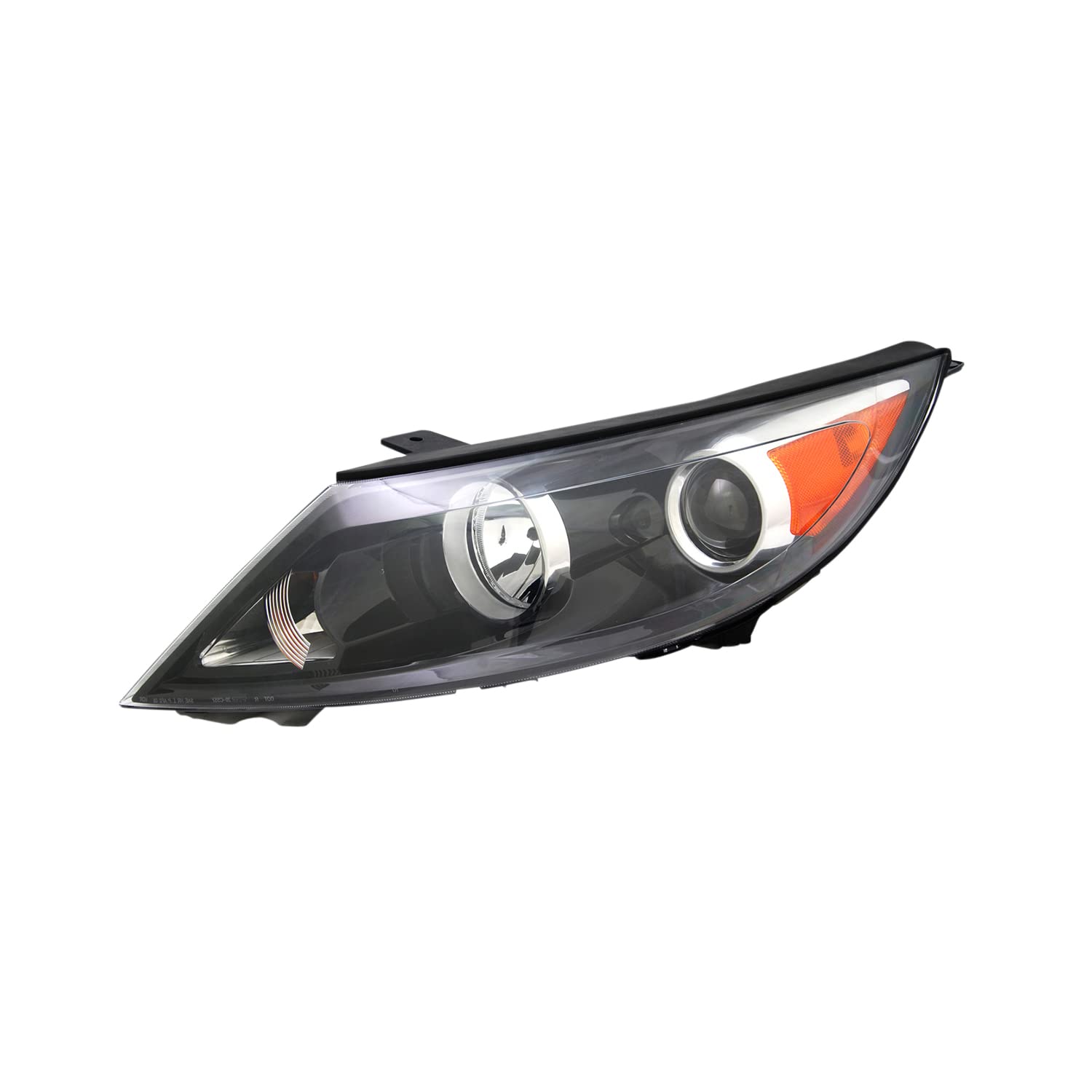 Left TYC Headlight Assembly Compatible with 2011-2012 Kia Sportage