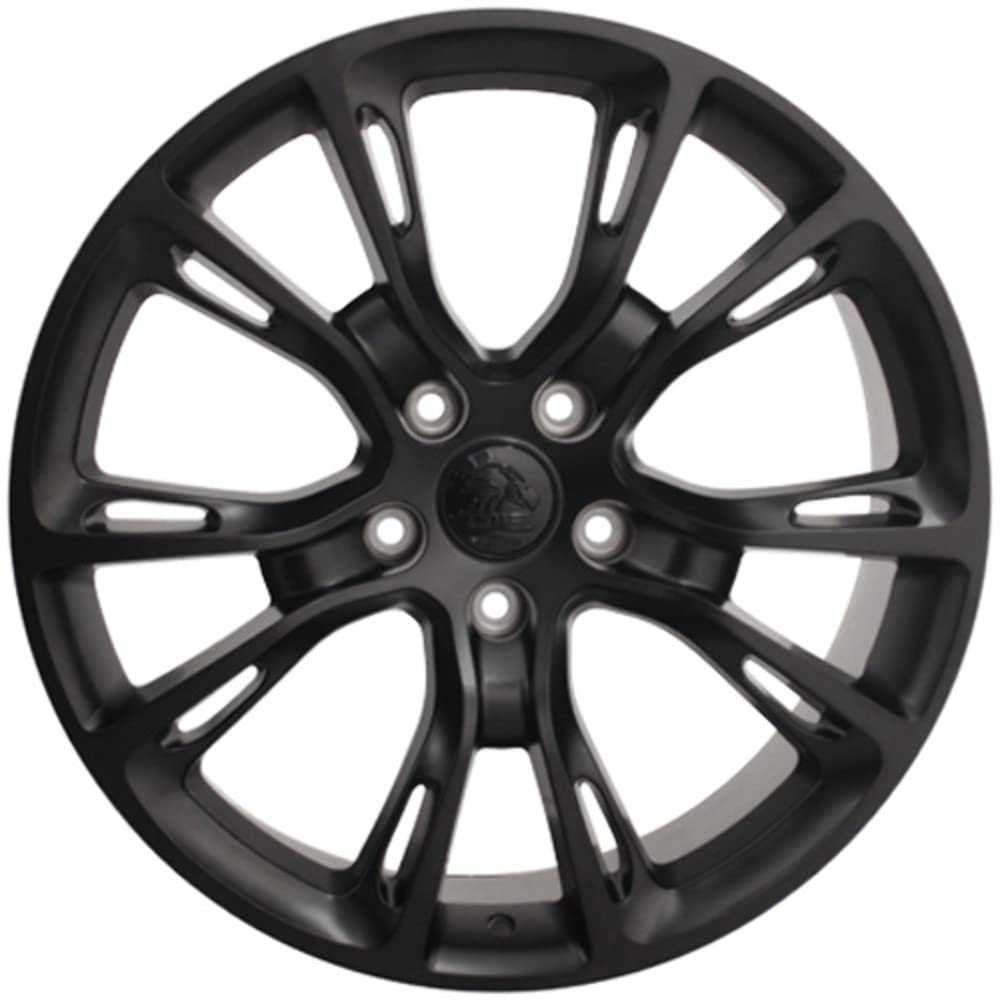 20" Replica Wheel JP16 OE Wheels Fits Jeep Grand Cherokee Rim 20x8.5 Black Wheel