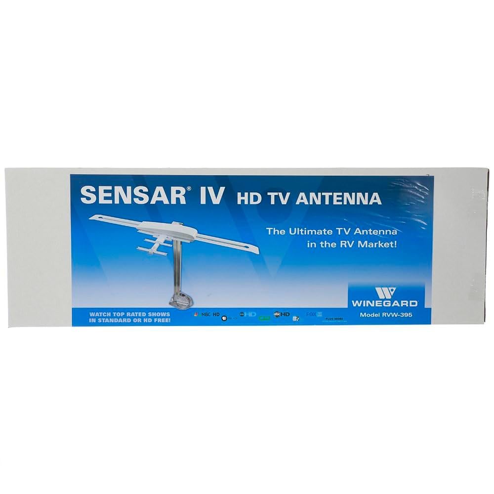 Winegard Sensar IV RVW-395 White DTV/HD TV Antenna