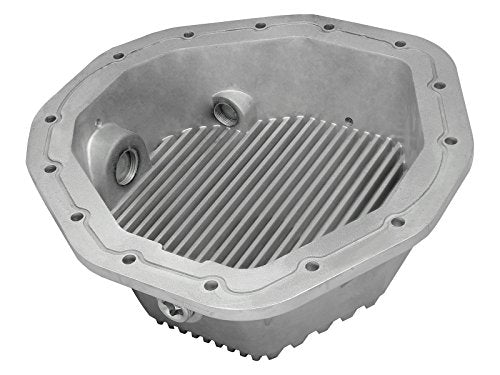 aFe POWER Rear Differential Cover Street Series Raw w/Machined Fins - #46-70090 - Dodge Diesel Trucks 03-05 L6-5.9L (td)