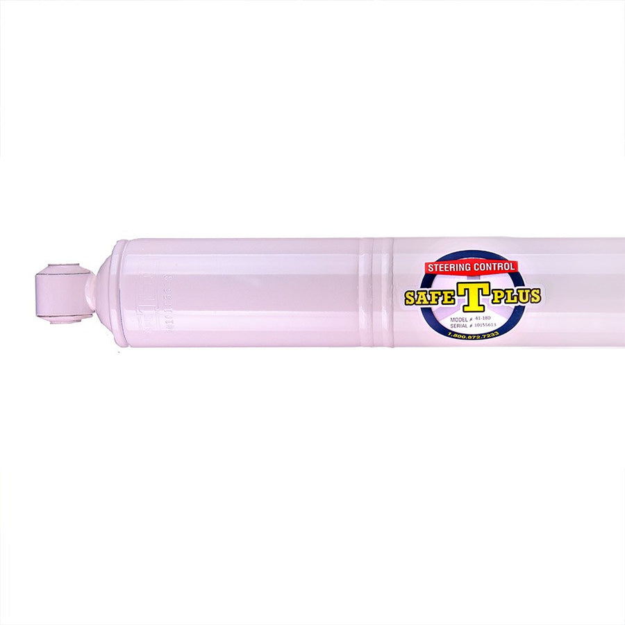 RV Steering Stabilizer Safe-T-Plus 41-180 White (RV Steering Control, RV Safety, Truck Steering Stabilizer)