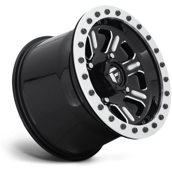 UTV Fuel D910 15X7 4X137 GL-BLK-MIL 38MM - D9101570A654