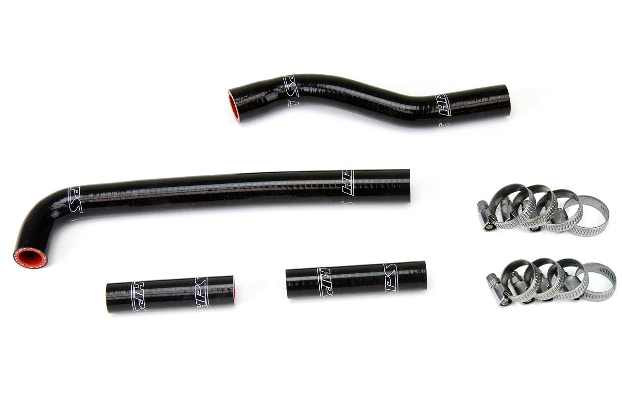 Black HPS 57-1259-BLK Radiator Hose Kit Coolant