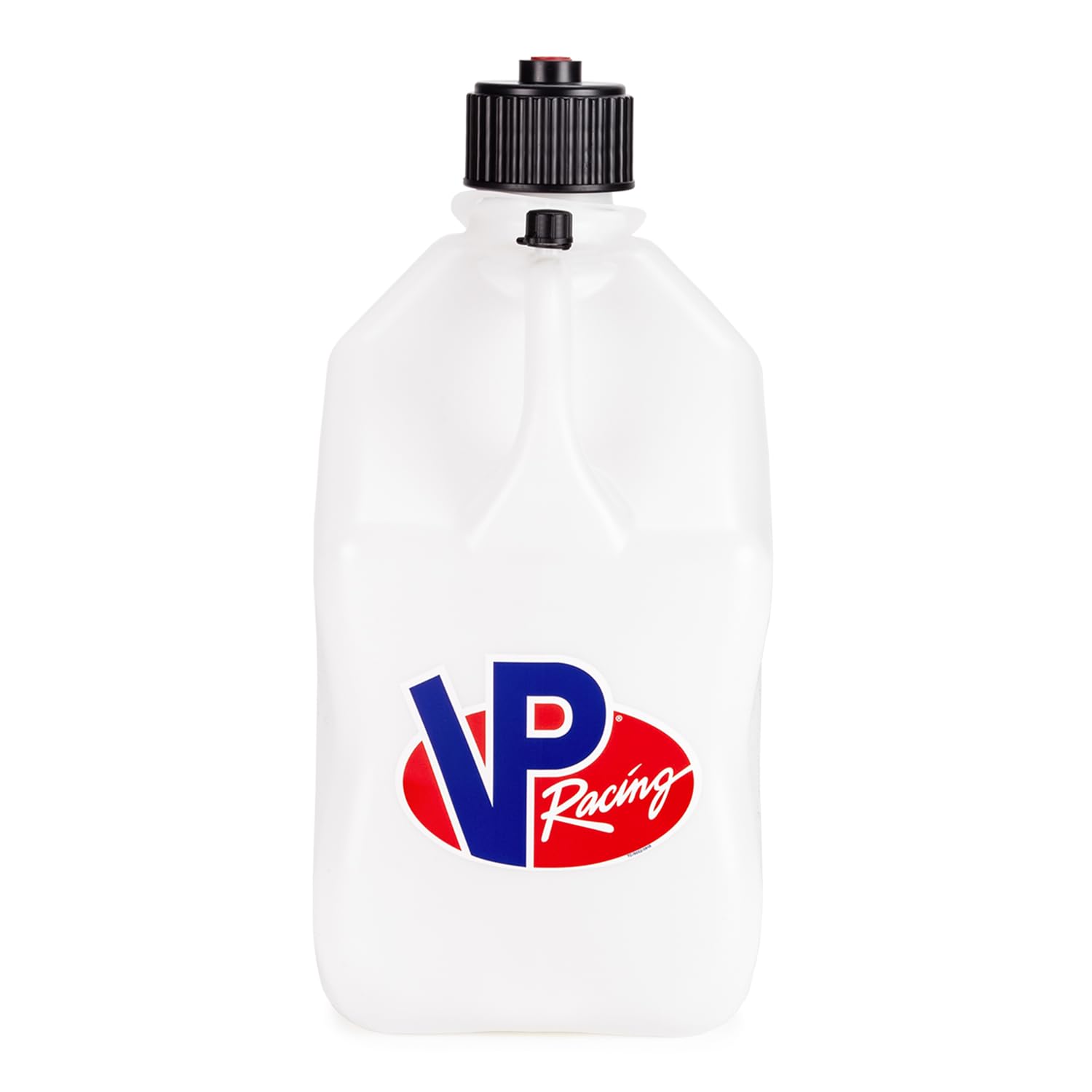 5.5 Gallon VP Racing Motorsport Jug with Contoured Handle, Multipurpose Cap and Rubber Gaskets, White (1 Pack)