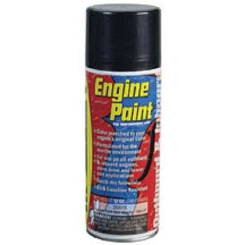 Yamaha Engine Moeller Metal Spray Paint, Dark Blue