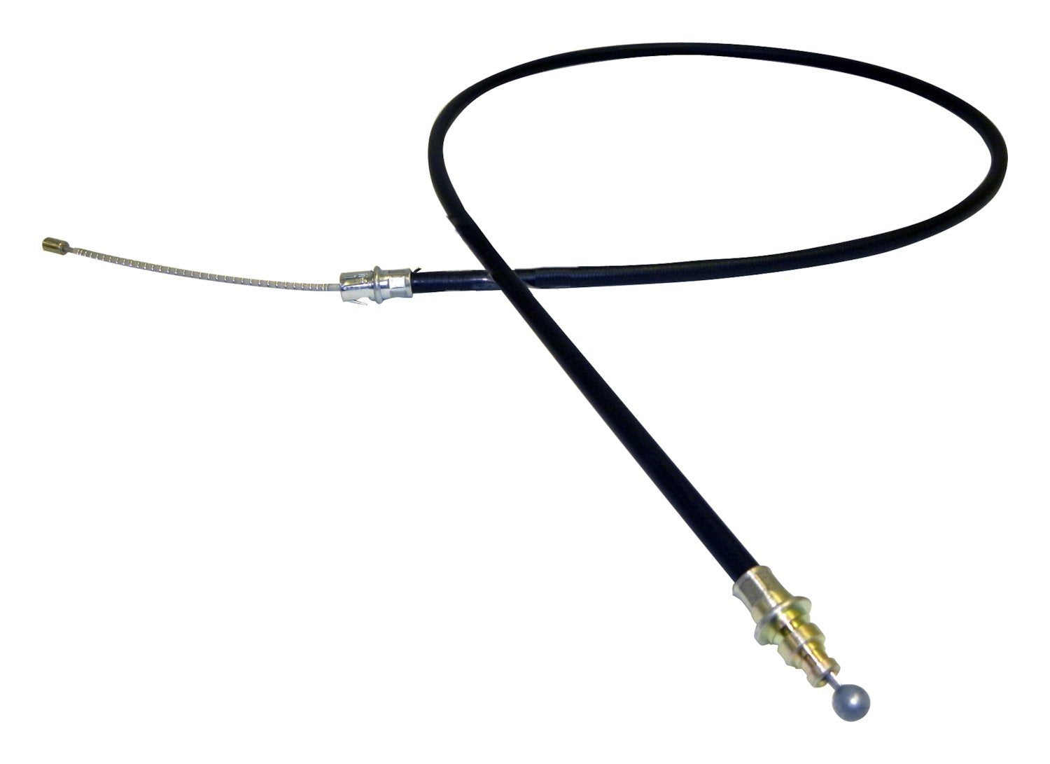 Brake Cable Assembly Crown Automotive J3239949, black unpainted