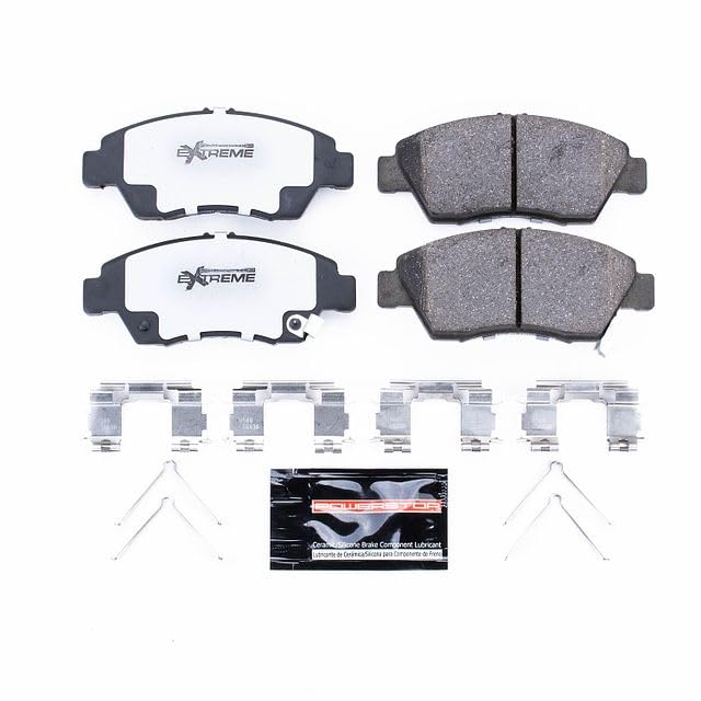 Power Stop Z26-948 Brake Pad Extreme Performance For Acura ILX 2013-2014 | Honda Civic 2003-2015 [Vehicle Specific]
