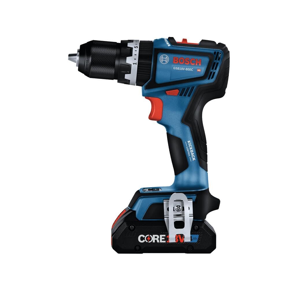 1/2 In. Brushless GSB18V-800CB24 Connected-Ready Hammer Drill/Driver Kit with (1) CORE18V® 4 Ah Advanced Power Battery