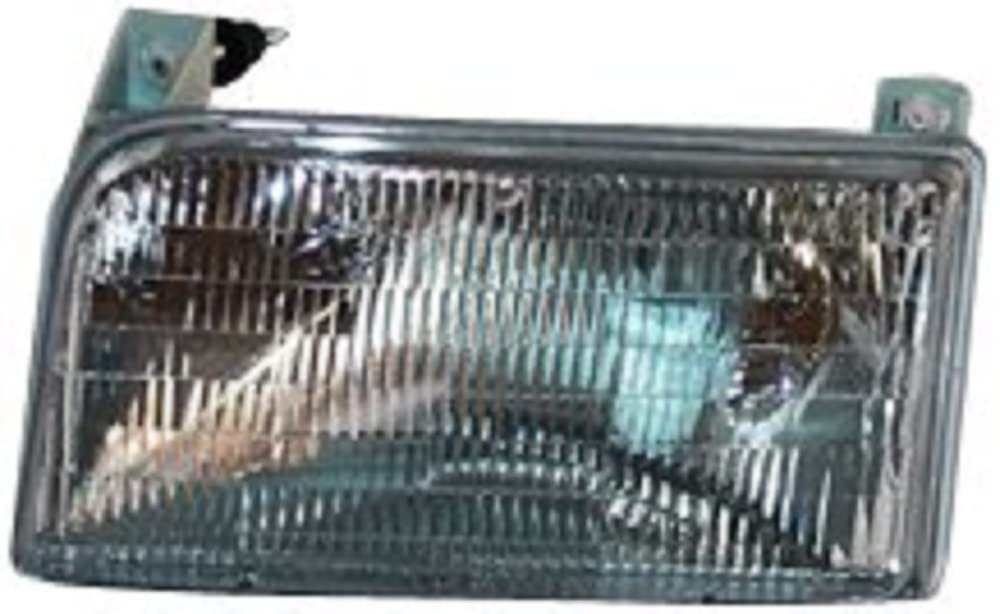 Left TYC Headlight Assembly Compatible with 1992-1996 Ford Bronco