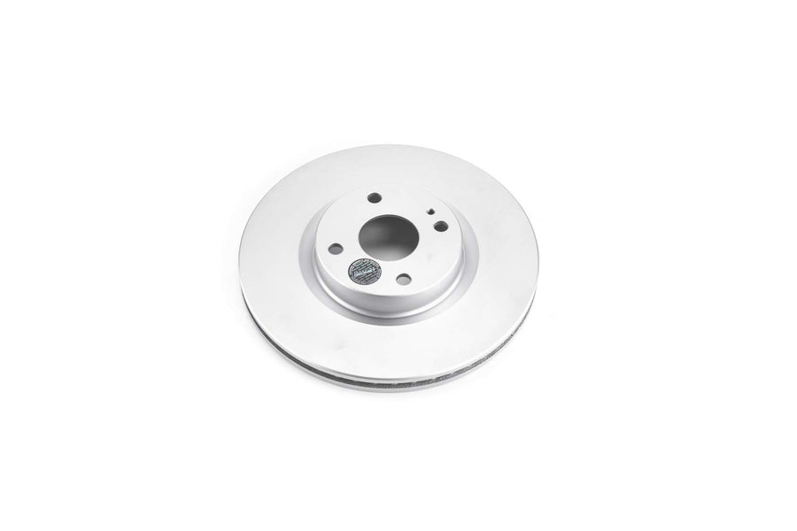 Power Stop Front JBR1724EVC Evolution Genuine Geomet Coated Brake Rotor For Fiat 124 Spider 2017-2020, Mazda MX-5 Miata 2016-2024 [Model Specific]