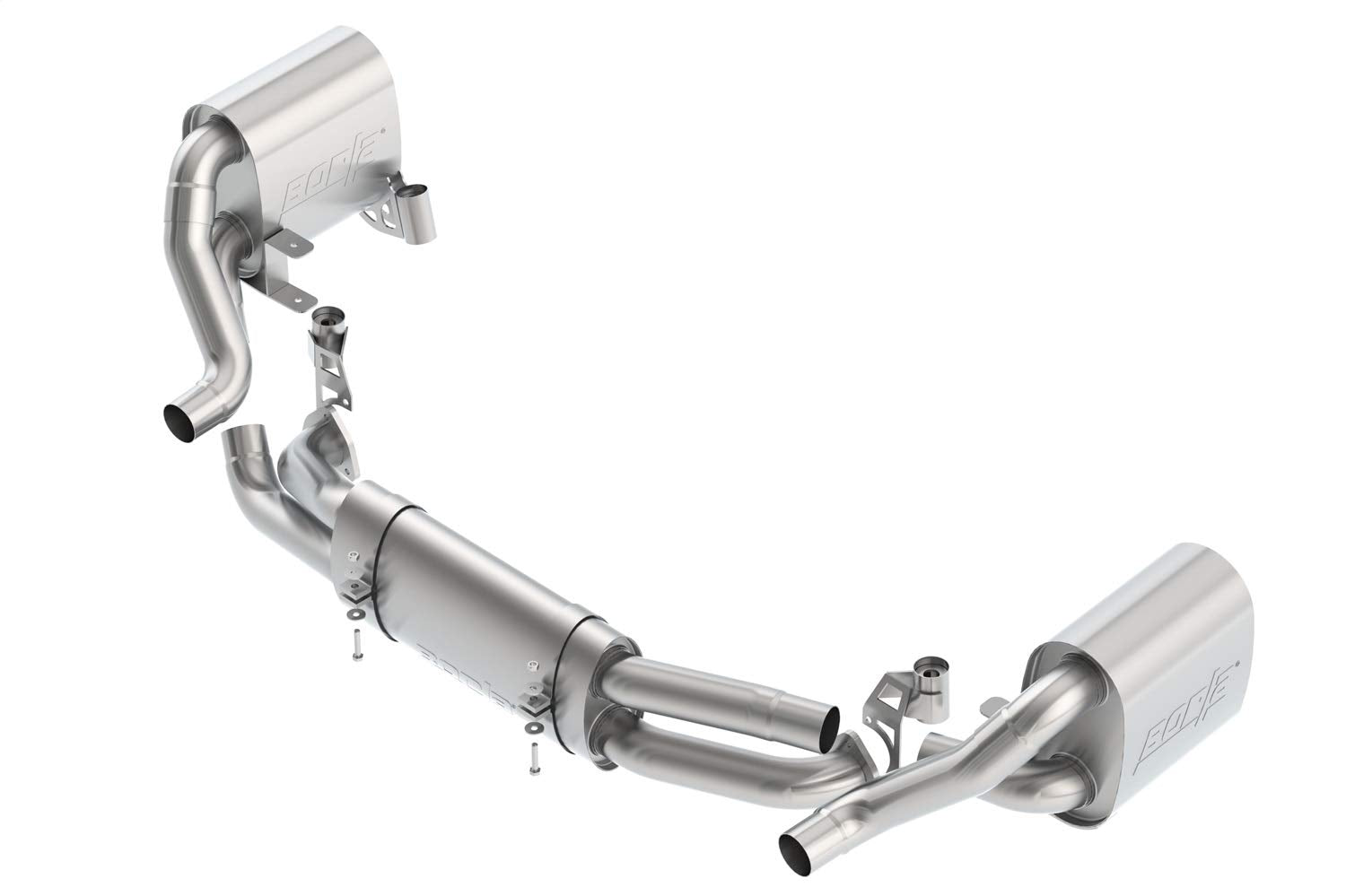BORLA Cat-Back 140711 Performance Exhaust System for 2009-2011 Porsche 997.2 911 3.6L/ 3.8L 6 Cyl. Automatic/Manual Transmission Rear Wheel & All Wheel Drive 2 Door