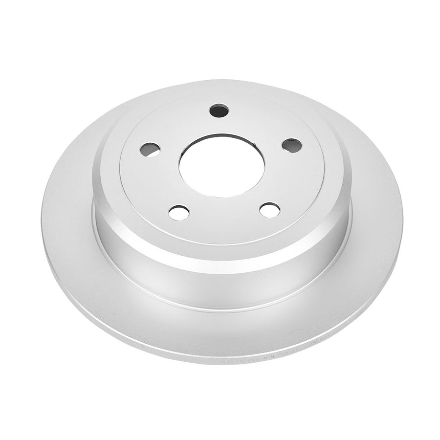 Power Stop AR8382EVC Evolution Geomet Coated Rear Brake Rotor For Jeep Wrangler 2007-2017, Jeep Wrangler JK 2018 [Model Specific]