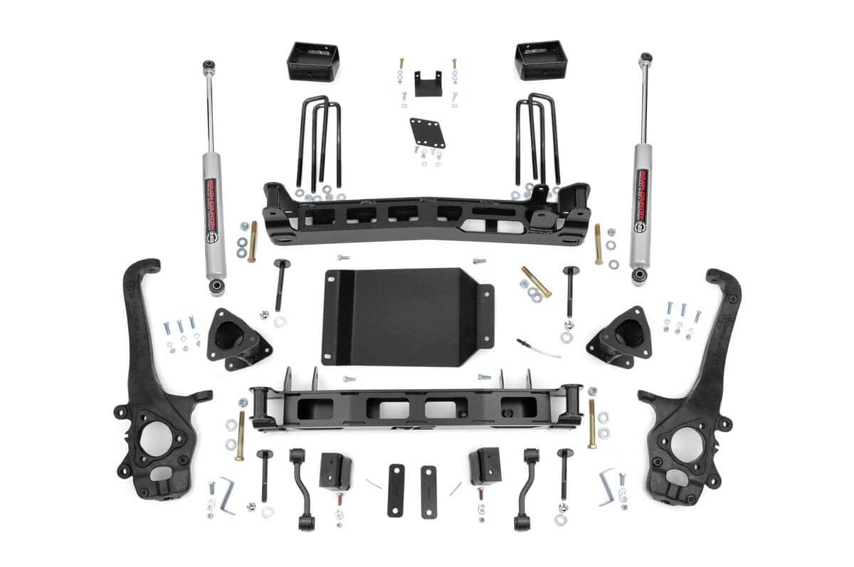 4" Rough Country Suspension Lift Kit for 2004-2015 Nissan Titan 2WD/4WD - 874.20