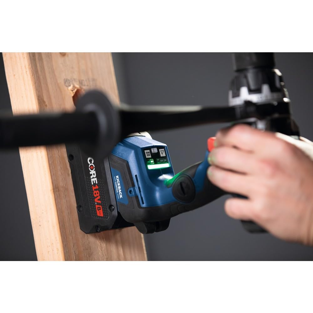 BOSCH PROFACTOR™ GSB18V-1330CB14 18V Connected-Ready 1/2 In. Hammer Drill/Driver Kit with (1) CORE18V® 8 Ah High Power Battery