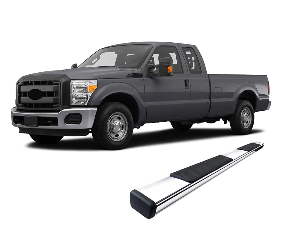 Summit Black Horse SU-FO0376SS Stainless Running Board, 1 Pack