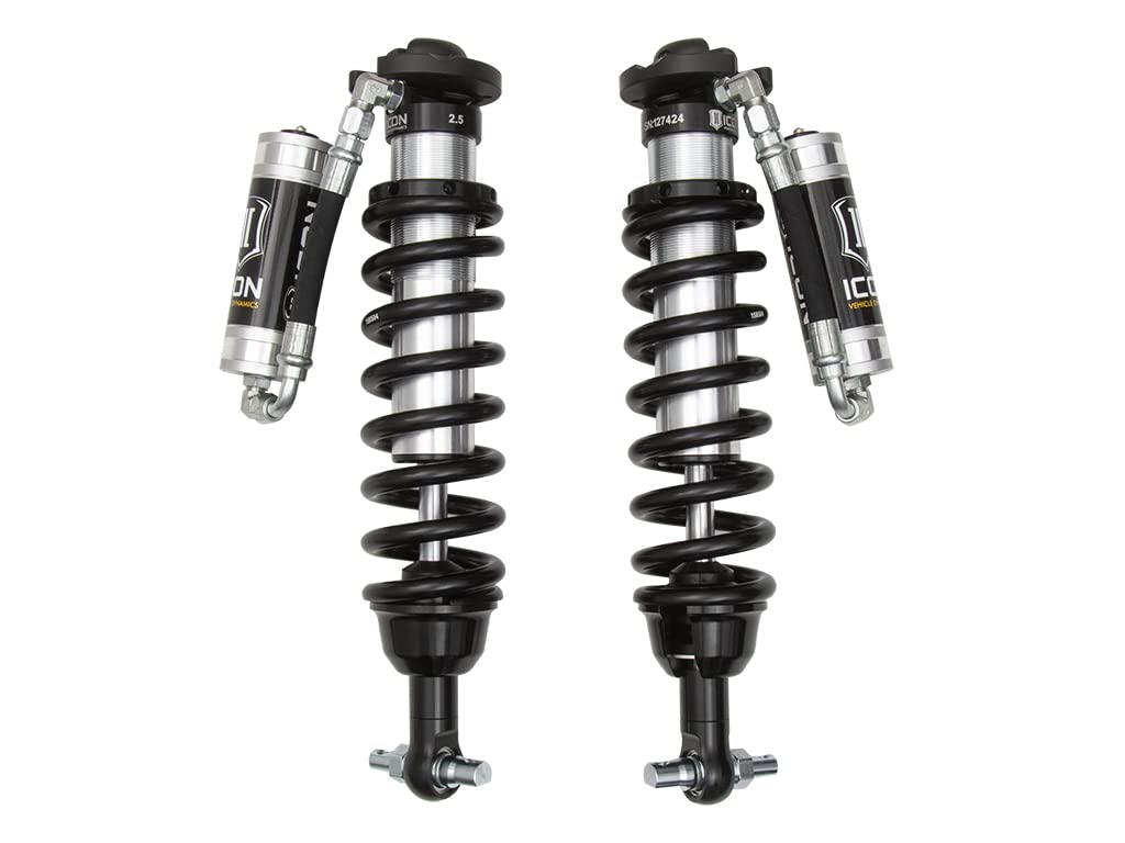 Extended Travel ICON 2.5 VS Remote Reservoir Coilover Kit, Compatible with 2019-2021 Ford Ranger, 91355