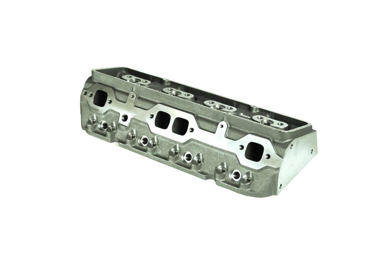 SHP Dart Cylinder Head, Assembled, 2.020/1.600 in Valve, 200 cc Intake, 64 cc Chamber, 1.437 in Springs, Straight Plug, Aluminum