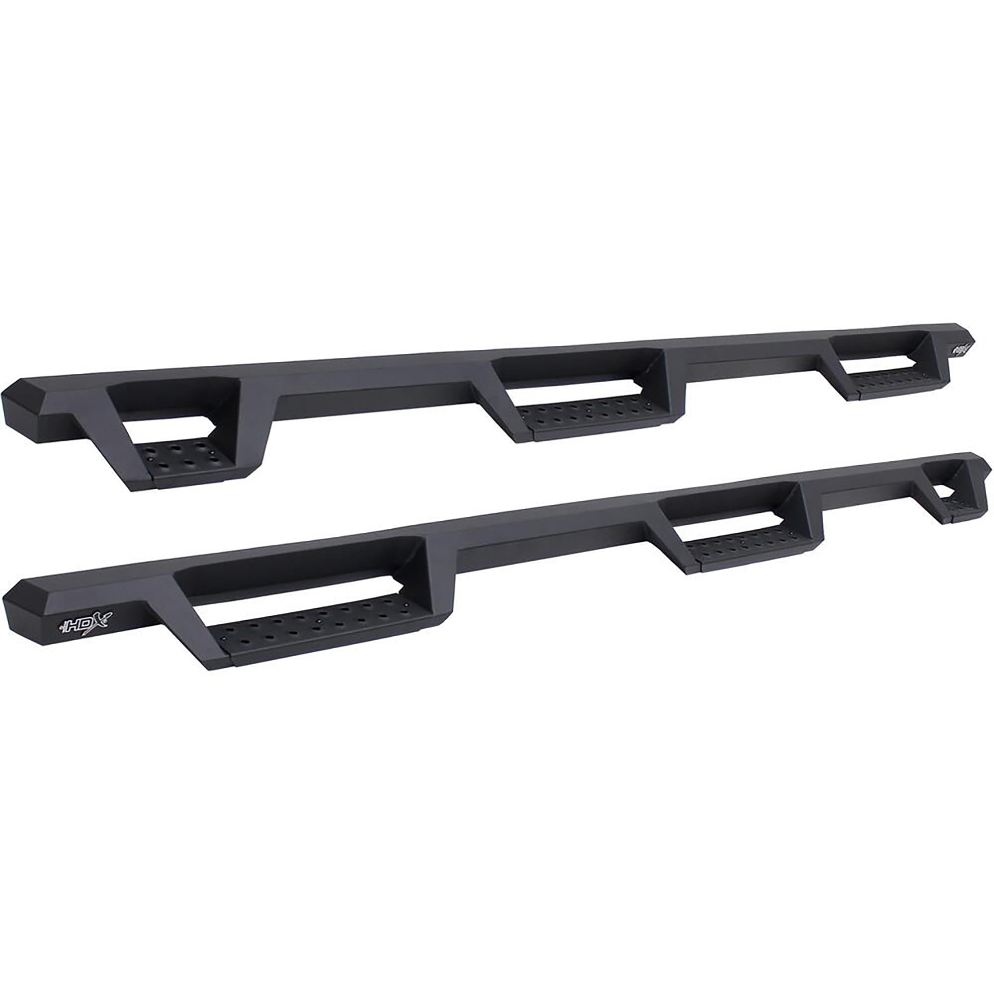 Westin HDX 56-534015 Drop Wheel to Wheel Nerf Bars fits 1999-2016 F250 F350 F450 F550 Crew Cab 6'75" Bed Textured Black Pair