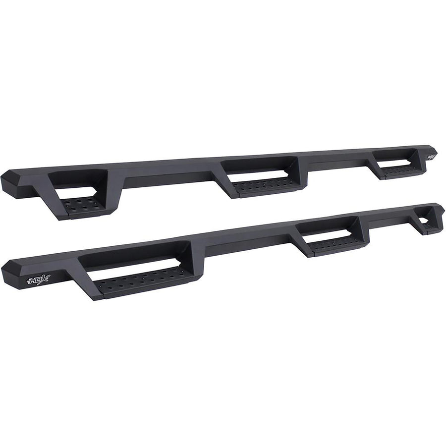 Westin HDX 56-534015 Drop Wheel to Wheel Nerf Bars fits 1999-2016 F250 F350 F450 F550 Crew Cab 6'75" Bed Textured Black Pair