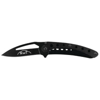 Aneko Performance Tool 5.5-Inch Stainless Steel Pocket Knife, Black