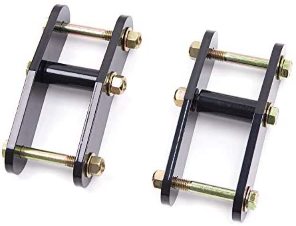 1.5" Front Lifted Leaf Spring Shackles Zone Offroad ZONJ5103