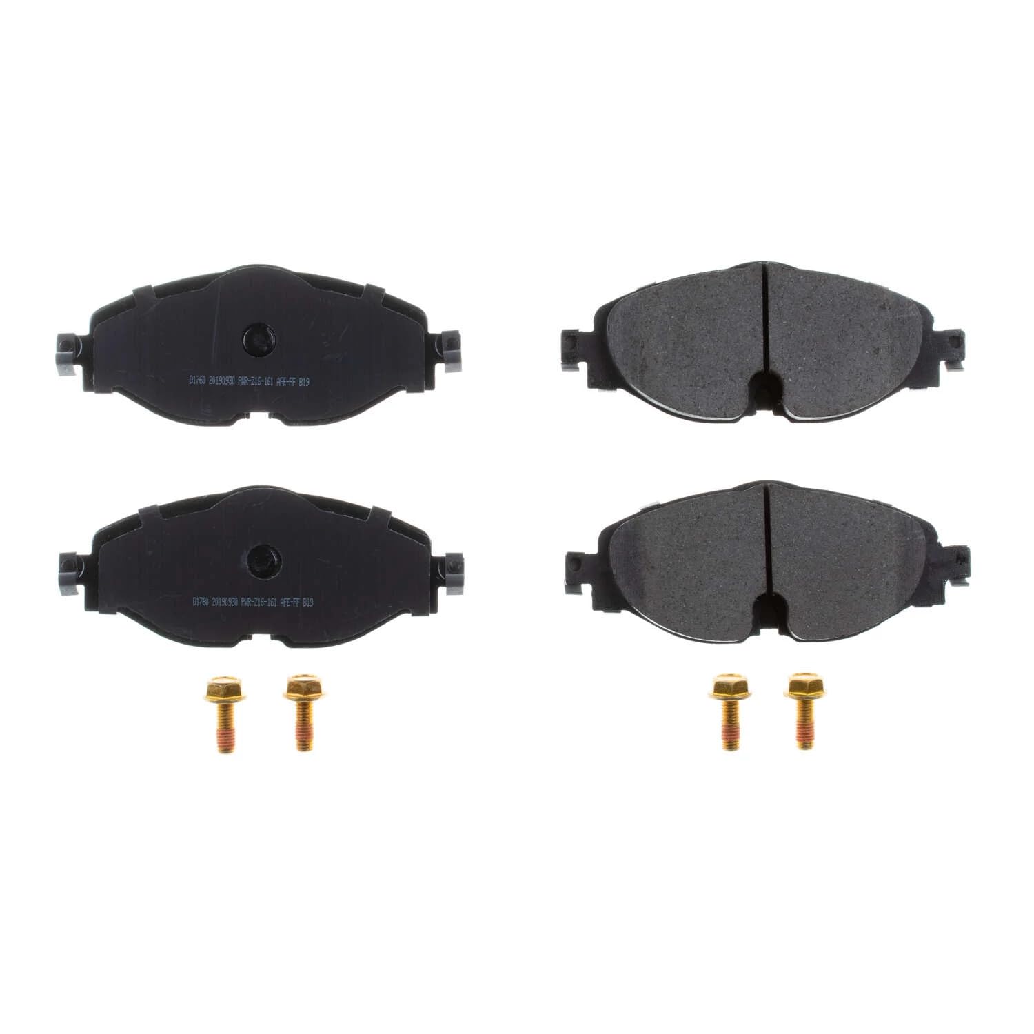 Power Stop Z17 17-1760 Front Ceramic Brake Pads For A3, A3 Quattro, A3 Sportback e-tron, TT Quattro, VW GTI, Golf, Golf Alltrack, Golf SportWagen, Jetta, Passat, e-Golf [Model Specific]