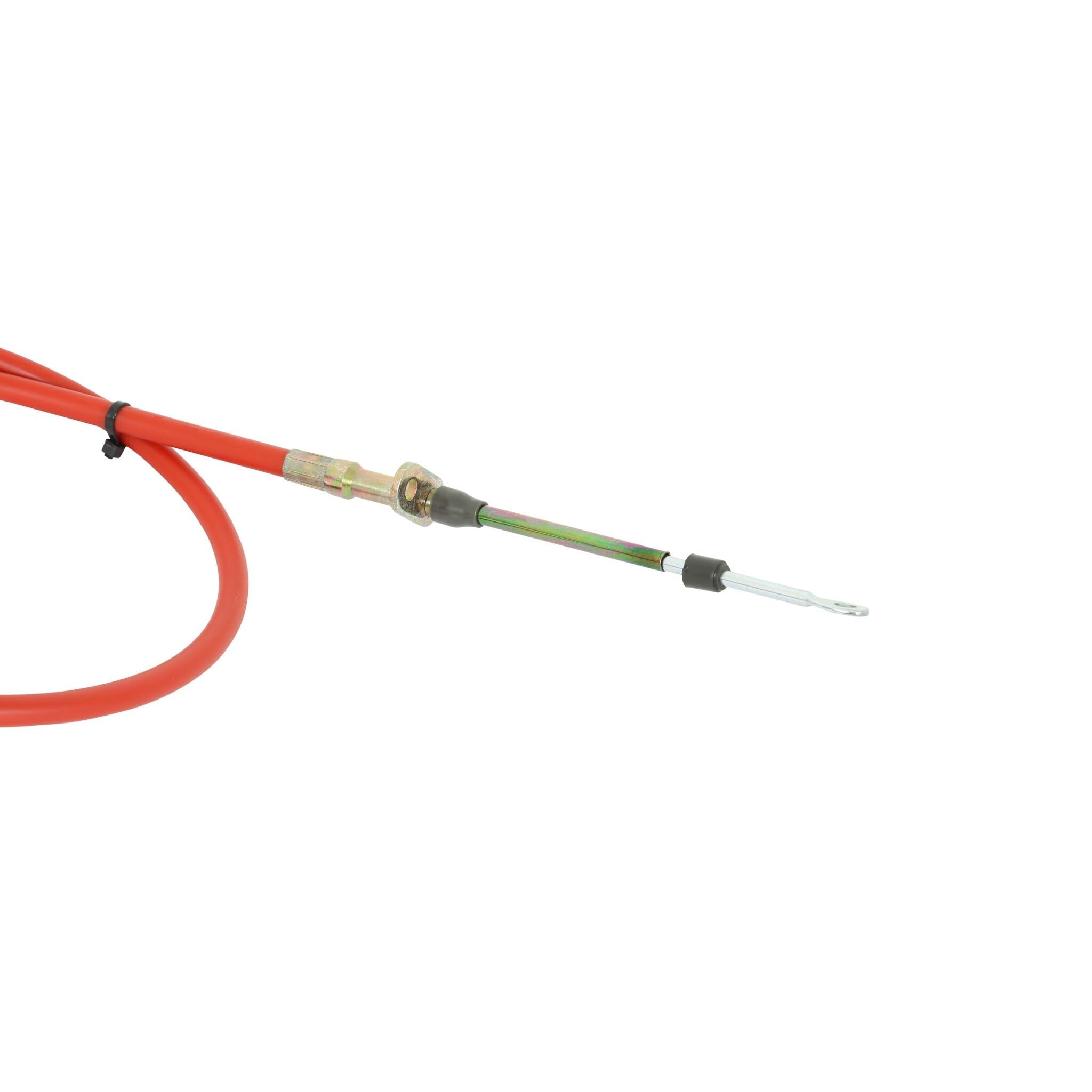 5' B&M 80833 Super Duty Race Shifter Cable , Red