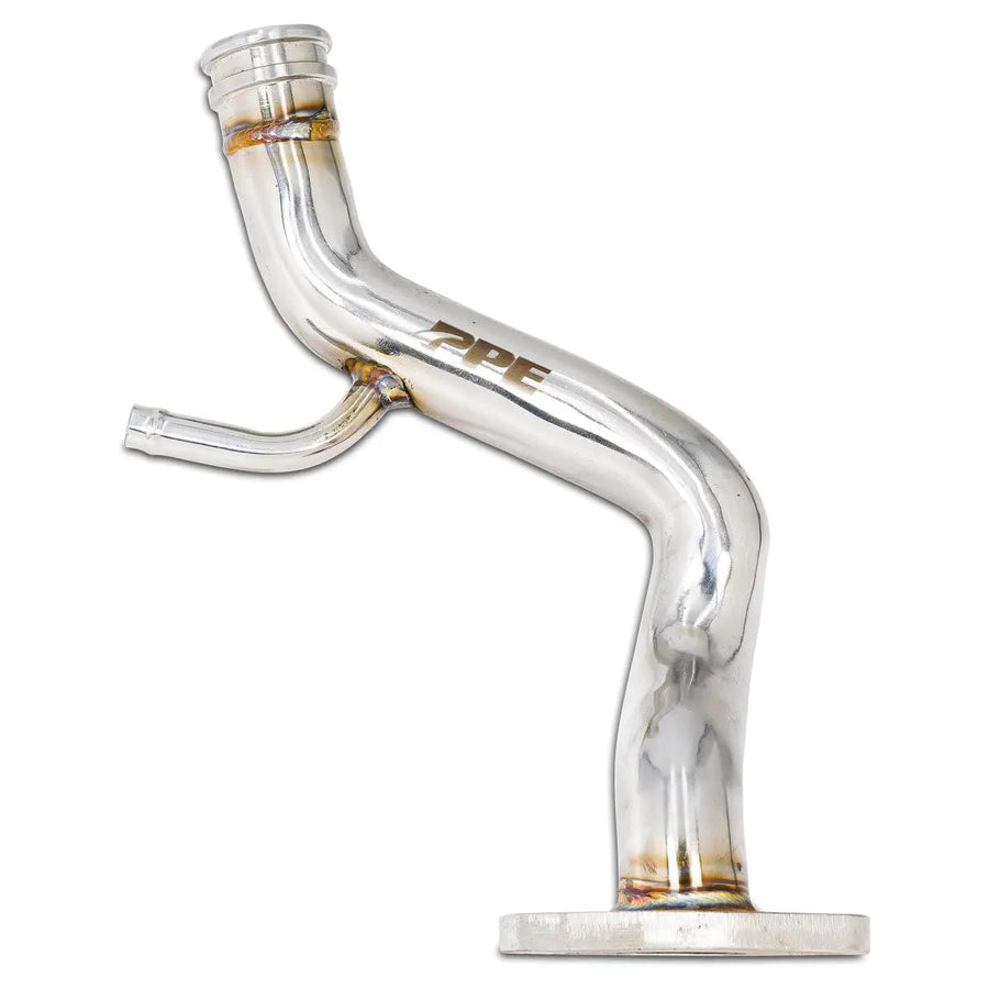 Coolant Bypass Tube 2001-2005 GM 6.6L Duramax - Water Pump to Thermostat Housing Polished