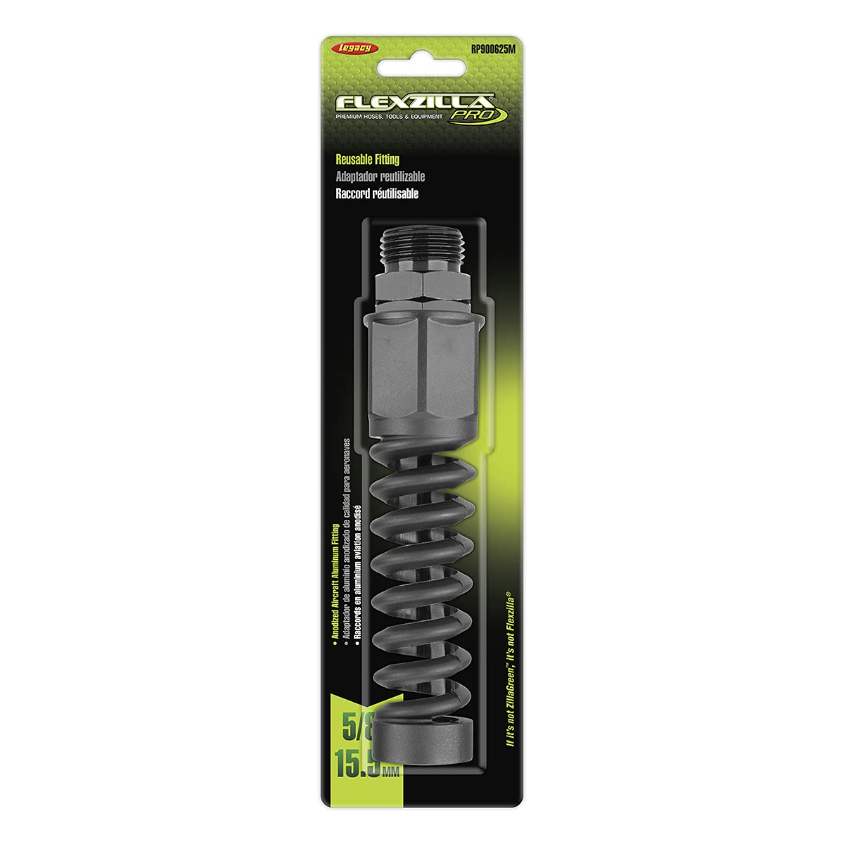 Pro Flexzilla Water Hose Reusable Fitting, Male, 5/8 in. - RP900625M