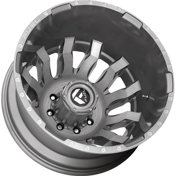 D693 FUEL OFF-ROAD BLITZ 20X8.25, 8X6.5, -5.81, -265mm PLATINUM - D69320828D45